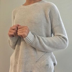 Hollister tight knit sweater